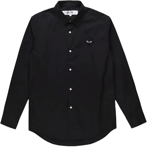 Amazon.co.jp: [プレイ コムデギャルソン] シャツ 長袖 ストライプ