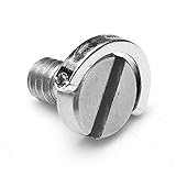 1/4 Inch D-Ring Screw Stainless Steel For Camera Tripod Monopod (Usa)
