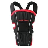 Luvable Friends Deluxe Baby Carrier, Black by BabyVision [並行輸入品]