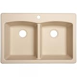 Frankeusa ed33229 – 1楕円22 " Double BasinアンダーマウントGranite複合self-r、 33" x 22" x 9" 558604 1