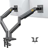 NB North Bayou デュアルモニターアーム 32インチまで対応 耐荷重2～15kg ディスプレイアーム 2画面 VESA100*100mm/75*75mm G35