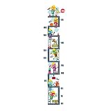 WinhappyhomeロボットKids高さ測定チャート壁アートステッカーのベッドルームリビングルーム背景リムーバブル装飾デカール