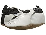 [ロビーズ] Robeez Pretty Petal Soft Sole (Infant/Toddler) シューズ Black/White 18-24 Months (US 6.5-8 Toddle