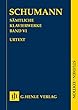 シューマン: ピアノ作品集 第6巻: Op.99, 111, 118, 124, 126, 133/原典版/ヘンレ社/中型スタディ・スコア