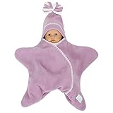 Tuppence & Crumble タッペンスアンドクランブル Star Baby Wrap スターラップ Naturals ０－４ヶ月 Cyclamen シクラメン BFSTARWn おくるみ [