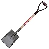 千吉 木柄ホームショベル 角 SWHS-2