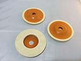 フェルト バフ 3枚 セットもあります ピカピカ 仕上げ 100mm 鏡面 研磨 加工 処理 グラインダー サンダー 道具 工具