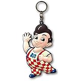 ラバーキーチェーン 【Big Boy】 ビッグボーイ キャラクター ロゴ 3D キーホルダー 並行輸入 アメリカン雑貨