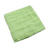Domybest　ガーゼハンカチ　ベビー　6重ガーゼ　30 X 30cm　タオル　柔らかい　ベビーハンカチ　赤ちゃん　沐浴 授乳 出産お祝い (グリーン)