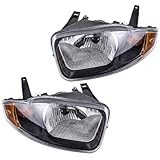 運転席と助手席用ヘッドライトヘッドランプ交換品 03-05 Cavalier 22707274 22707273用