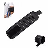Drillpro Magnetic Wristband Super Strong Magnets for Holding Small Metal Tool assistant for electric