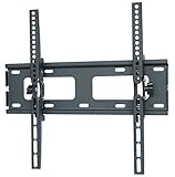 STARPLATINUM テレビ壁掛け金具 TVセッターチルト1 Mサイズ 37-65インチ対応 シルバー