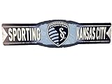 Kansas City Sporting MLS 4 " x17 "プラスチックStreet Sign