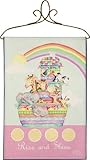 Izzy Rise and Shine Noah's Ark Nursery Blanket by Izzy