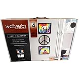Wallverbs Peaceコレクションモジュラー壁装飾ケースパック2