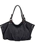 Monoa(モノア) マザーズバッグ レディース たっぷり入る 帆布 バルーン バッグ ハンド ショルダー 3way バック ブラック
