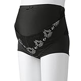 西松屋 調節ベルト付きマタニティガードル（ブラック）【M】 マタニティ