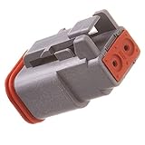 Deutsch dt06 – 2s DT series- 2ソケットプラグ、グレー10パック