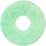 PM2.5対応 給気口グリル用AT254吸着フィルター 外径94mm×厚さ5mm（内径30mm） ハーフパック 8枚入 KQSK1