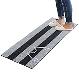 オカ(OKA) キッチンマット グレー 約45cm×120cm うちねこ 台所マット