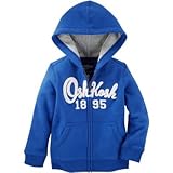 OSHKOSH(オシュコシュ) Heritageフリースフード ブルー アウターパーカー 24ヶ月【並行輸入】