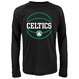NBA Celticsパフォーマンス長袖Tee ブラック