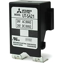 Amazon.co.jp: 三菱電機 UT-SA21 AC24V 操作コイル用サージ吸収