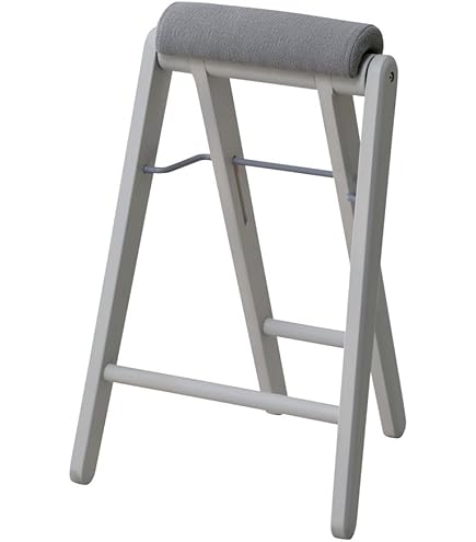 Amazon.co.jp: フォールディング ハイスツール 木製 高さ64cm 1