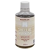 ニッペ WOOD LOVE セラックニス クリヤー 250ML