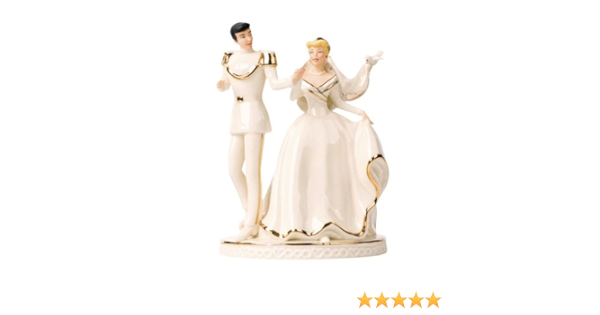 Amazon シンデレラ マジカルモーメント ケーキトッパー Disney Cinderella A Magical Moment Cake Topper ディズニーフィギュア Lenox社 並行輸入 Lenox デコレーションツール 通販