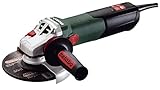 Metabo WE15-150 Quick 13.5 Amp 9,600 rpm Angle Grinder with Electronics and Lock-On Sliding Switch, 