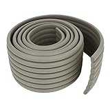 uxcell コーナーガード　プロテクターコーナー　ストリップ　長2m 　広さ8cm 　グレー