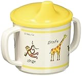 Baby Cie Sippy Cup - Jungle Animals - Yellow - 8 oz by Baby Cie