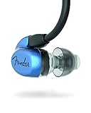 【国内正規品】Fender 8.5mmチタン製 ダイナミック型 カナル型イヤホン ブルー CXA1-BLUE