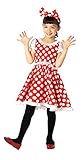 クリアストーン(Clearstone) コスプレ ハロウィン アメリカンガール キッズ 140cm 女の子 レッド