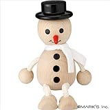 マークス 【2013Xmas（クリスマス）】ウッド トイ・スノーマン/ミーヴァ