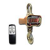 デジタルクレーンスケール 3000kg 充電式 3t 精密誤差 風袋機能付き 吊秤 はかり 計量器