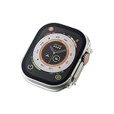 エレコム Apple Watch Ultra 2/3 49mm カバー ケース ガラス ゴリラガラス 10H 指紋防止 クリア AW-22CFCGOCR