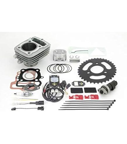 XR50モタード ボアアップ80cc ハイコンプ]80cc高品質ボアアップ 軽量ピストン採用 XR50モタード(AD14