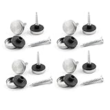 uxcell　ミラーネイル　釘 ネジネイル　ティーテーブル　キャップ径15mm　8セット
