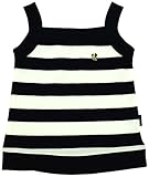 アンナニコラ ボーダー キャミソール 100cm ブラック I-21749 B85 日本製