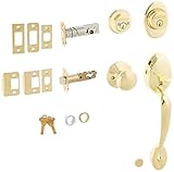Schlage f62-ply-ply Plymouthダブル円柱Handleset withプリマス内部KN、 F62-PLY-PLY