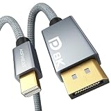 Mini DisplayPort - DisplayPort 1.4 ケーブル 8K@60Hz 4K@144/120Hz HDR 双方向 32.4Gbps Mini DP - DP 変換ケーブル Thunderbolt 2互換 NVIDIA G-SYNC/AMD FreeSync 対応 (1M)