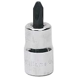 WILLIAMS 1/2" DR PHILLIPS® SOCKET 4-PT (SA-12A-4P) 1/2"ドライブ プラスソケットドライバー#4 JHWSA-12A-4P