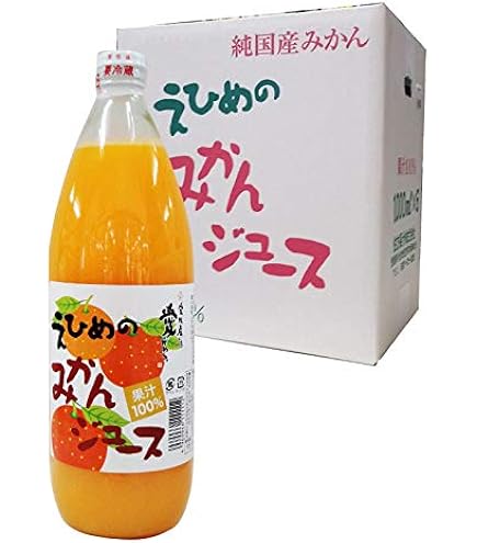 Amazon.co.jp: 安心無添加！愛媛県明浜町の100％みかんジュース