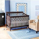 Baby Boom 4-piece Crib Bedding Set, Confetti Blue (Blue) by Baby Boom