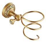 バスルームトイレ壁掛けヘアドライヤーラックストレージラック[マジックランプ]