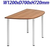 プラス ビーフォレット エンドテーブル 天板カラー：ミディアムウッド W1200×D700×H720mm BF2-127TE T2