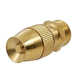 uxcell 水のスプレーノズル　散水ノズル　調整可能な水噴霧ノズル　ホースコネクタ