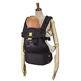 【1年保証】 リルベビー Lille Baby 抱っこひも 6way ベビーキャリア エアフロー 3D メッシュ COMPLETE 6-in-1 SC-4A-406 チャコール Baby Carrie